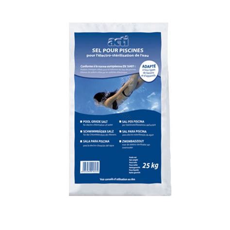 combien de sac de sel pour remise en route piscine